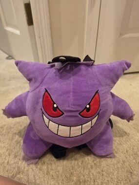 Pokemon Gengar Plush Backpack